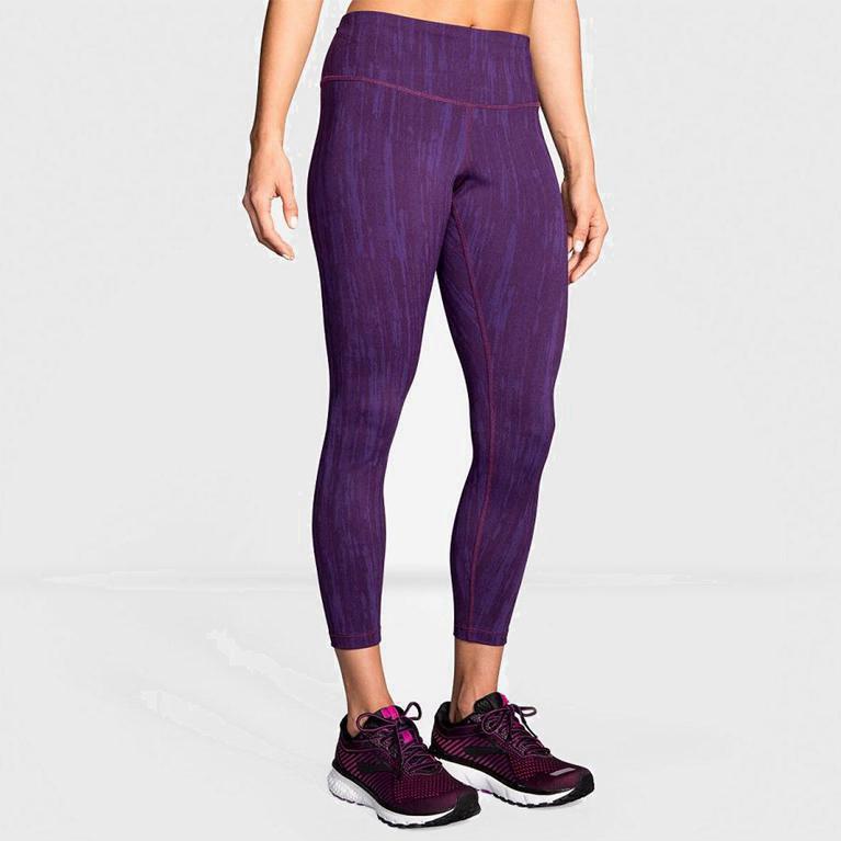 Brooks Formation Running Leggings Dame Verkkokauppa - Lilla - Norge (WTB096453)